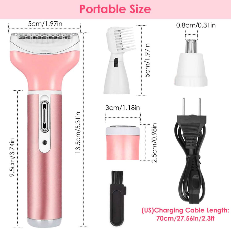 4-in-1 Women Electric Shaver Beauty & Personal Care - DailySale