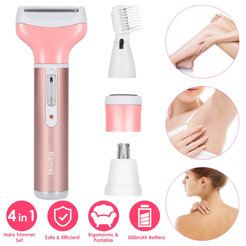 4-in-1 Women Electric Shaver Beauty & Personal Care - DailySale