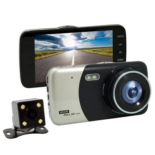 4 Inch FHD Screen Car Camera Car Dash Cam Smart Home & Security - DailySale