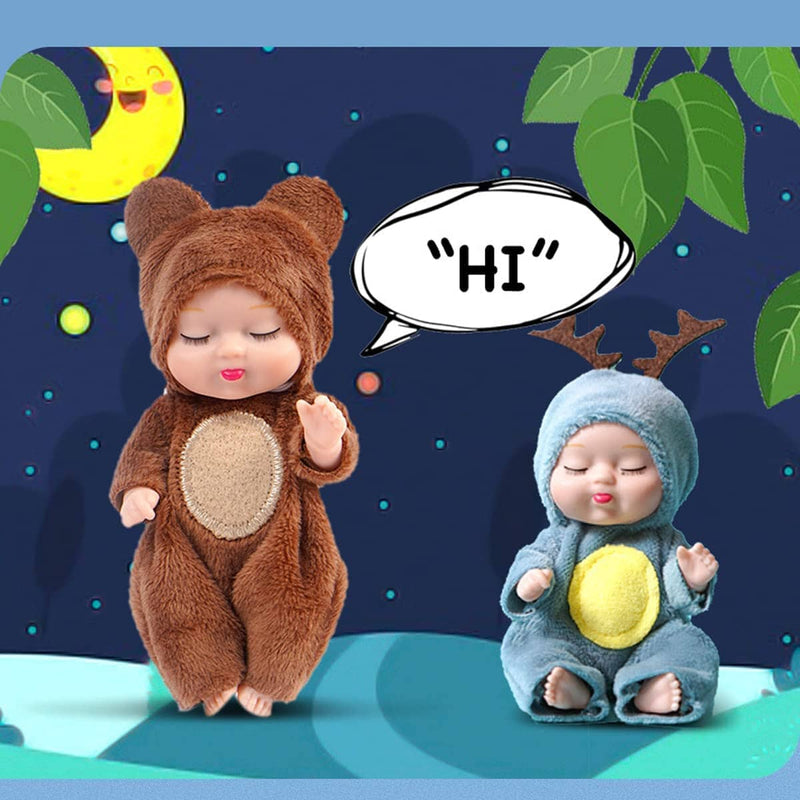 4 Inch Mini Reborn Baby Doll Toys & Games - DailySale