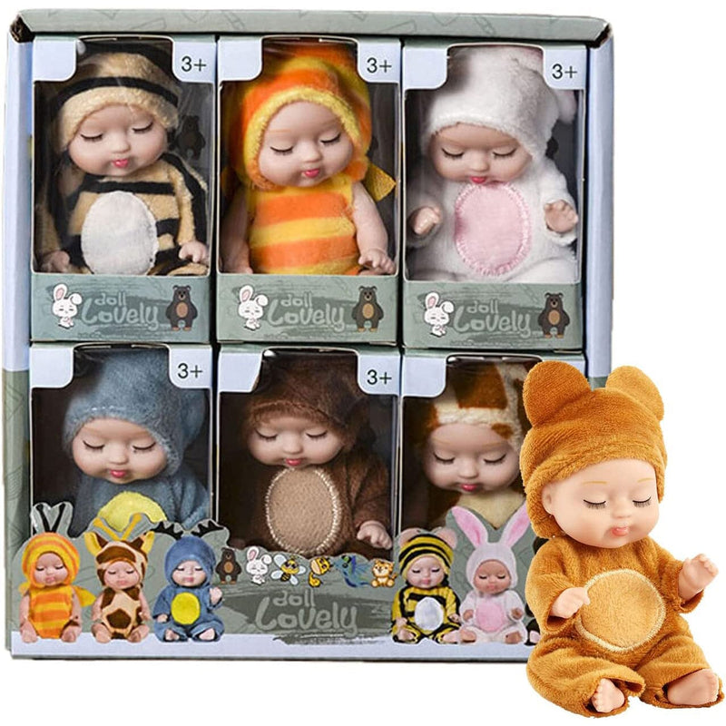 4 Inch Mini Reborn Baby Doll Toys & Games - DailySale