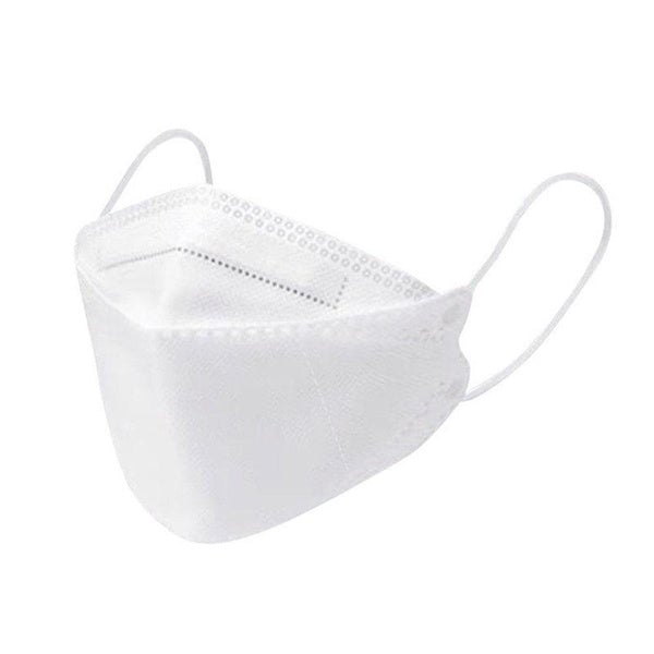 4-layer Cloth Protective Breathable KF94 Mouth Mask Face Masks & PPE White 50-Piece - DailySale