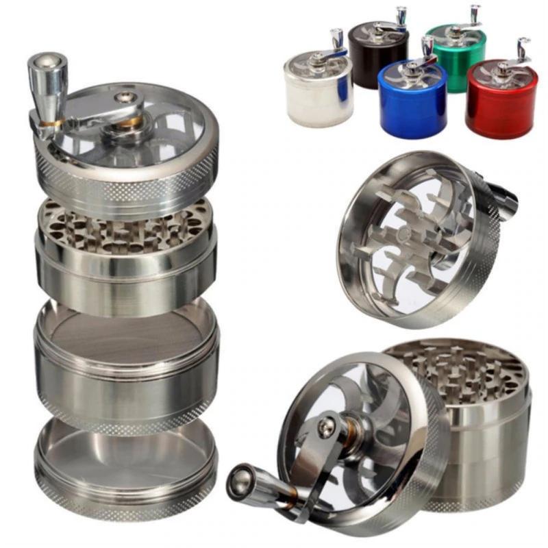 4 Layer Tobacco Grinder Manual Metal Crusher Everything Else - DailySale