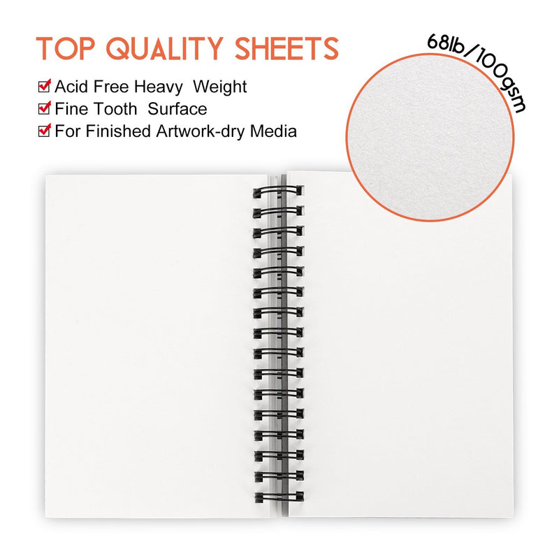 4-Pack: 100 Sheets Sketch Book Toys & Games - DailySale