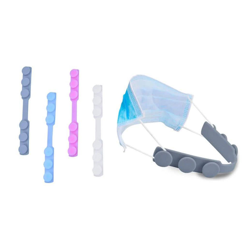 4-Pack: Anti-Slip Adjustable Ear Protector and Mask Pressure Reducer Wellness & Fitness - DailySale
