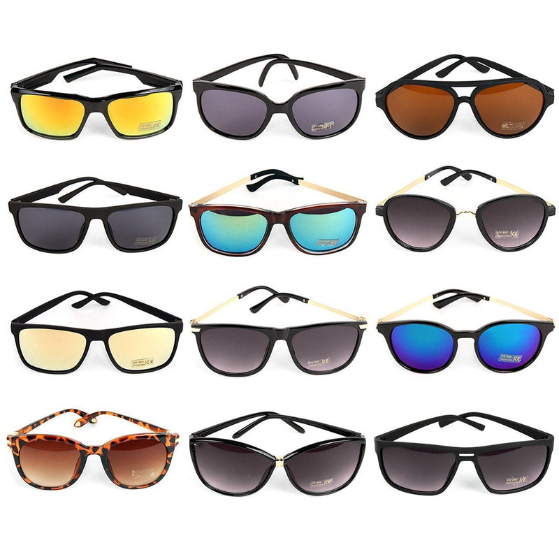 4-Pack: Assorted Unisex Sunglasses Sunglasses - DailySale