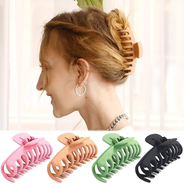 4-Pack: Big Hair Claw Clips Beauty & Personal Care - DailySale