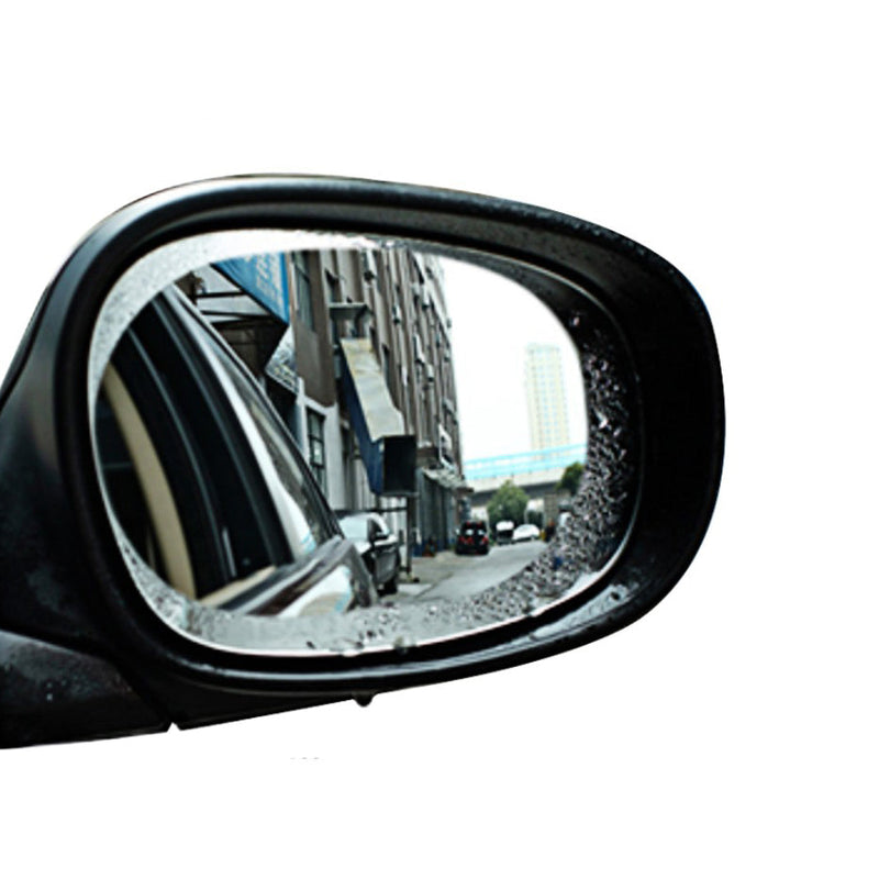 4-Pack: Britenway Anti Rain Car Rear and Side View Mirror Film Automotive - DailySale