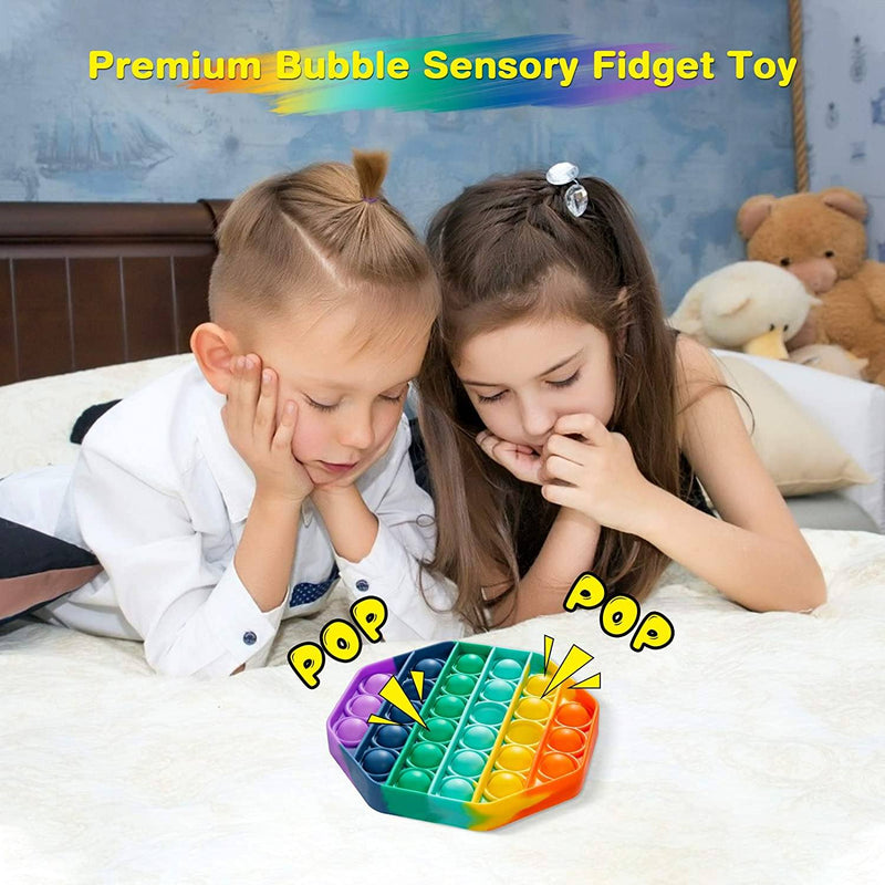 4-Pack: Bubble Popper Anti - Stress Fidget Toy Toys & Games - DailySale