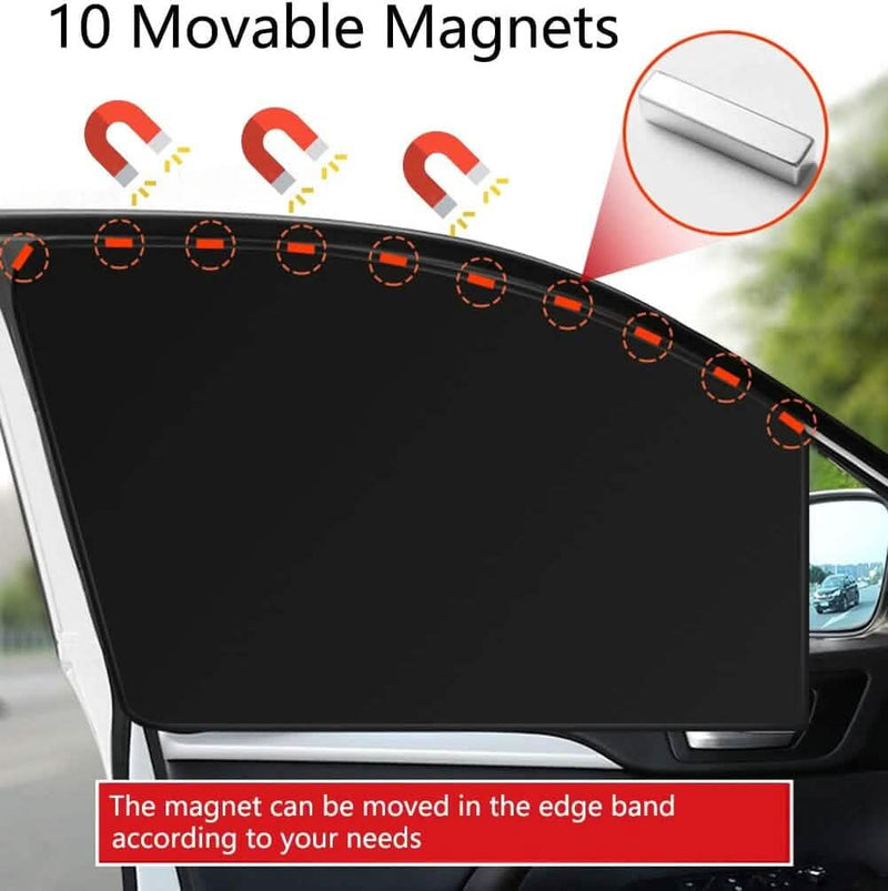 4-Pack: Car Side Window Sun Shades Automotive - DailySale