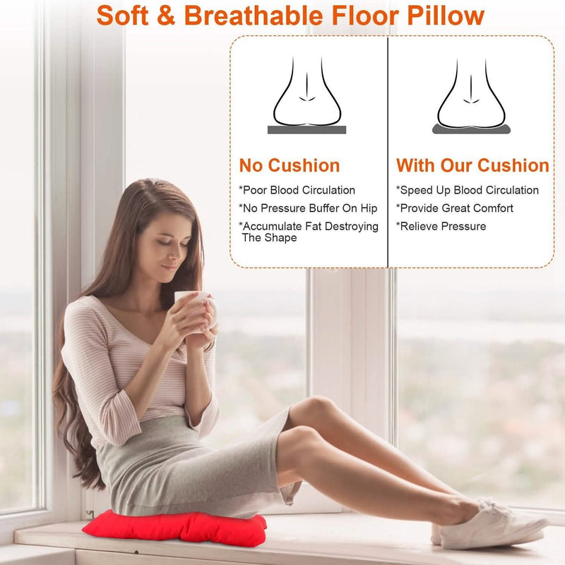 4-Pack: Chair Cushion Pads Pillow Furniture & Decor - DailySale