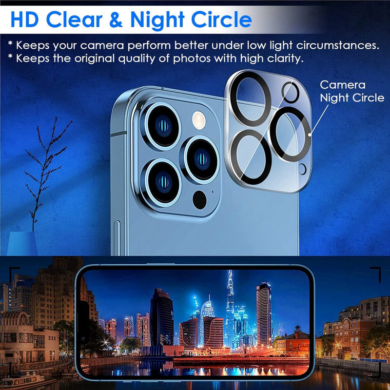 4-Pack: Clear Screen and Camera Lens Protector Set Mobile Accessories - DailySale
