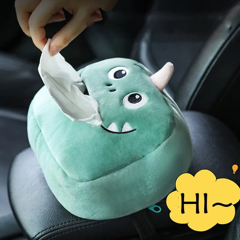 4-Pack: Cute Cartoon Car Tissue Box Automotive - DailySale
