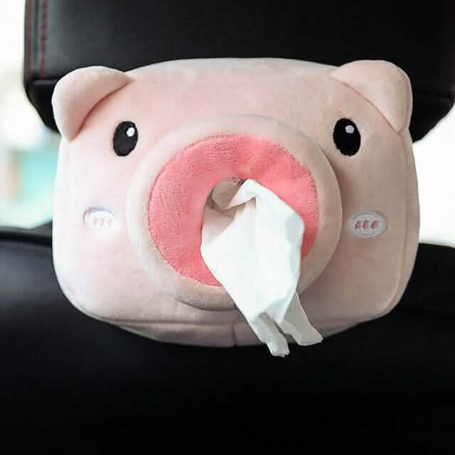 4-Pack: Cute Cartoon Car Tissue Box Automotive - DailySale