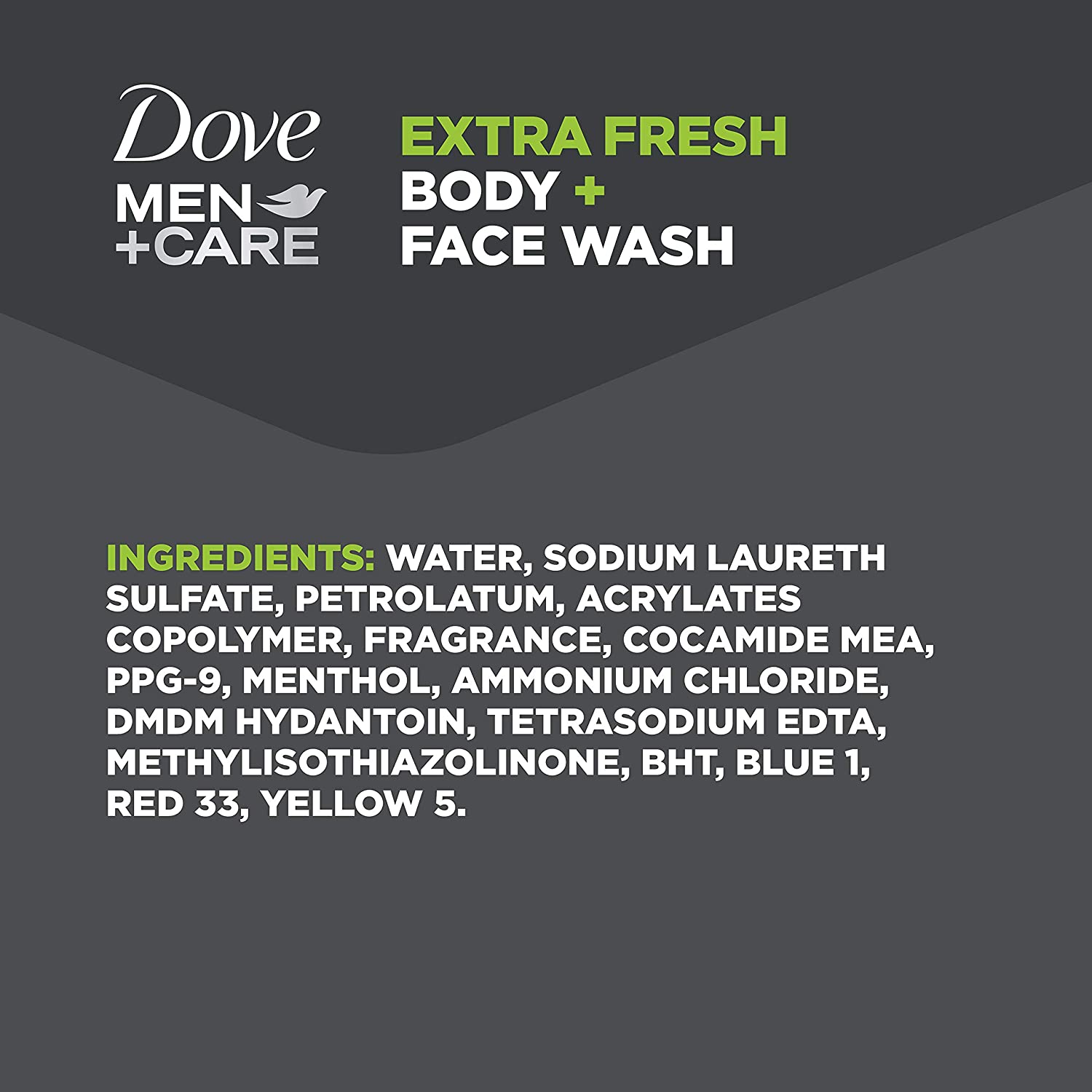 4-Pack: Dove Men+Care Body Wash with Pump for Men's Skin Care Men's Grooming - DailySale