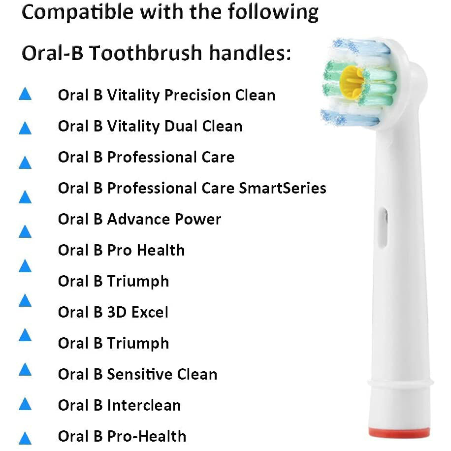 4-Pack: EB18A Replacement Electric Toothbrush Head Beauty & Personal Care - DailySale