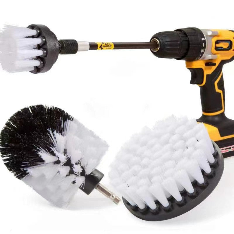 4-Pack: Electric Scrubber Cleaning Brushes Home Improvement White - DailySale