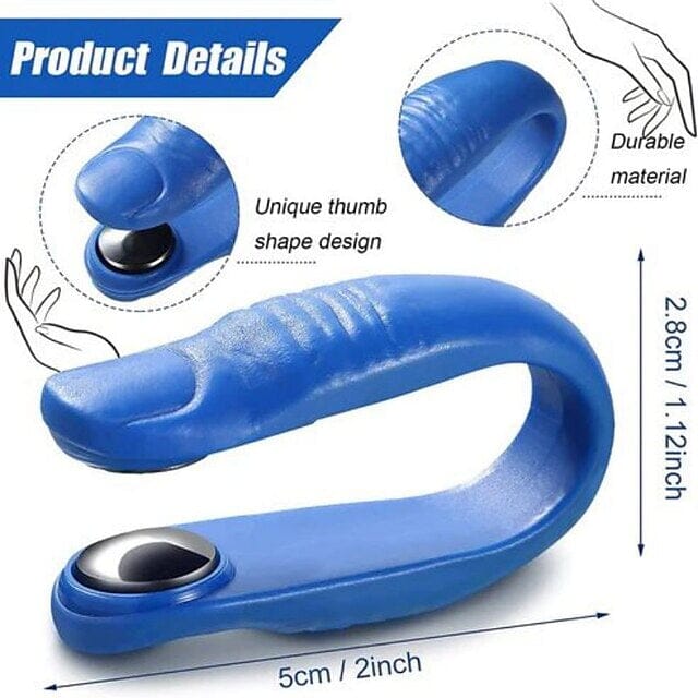 Finger Joint Hand Massager Wearable Acupressure Massager,Headache Relief,  Migraine Relief Clip Drug Free Acupressure Hand Pressure Point Clip For