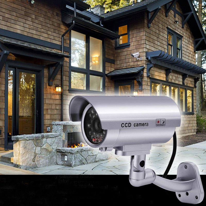4 Pack: Fitnate Fake Security Camera CCTV Surveillance System Camera, TV & Video - DailySale