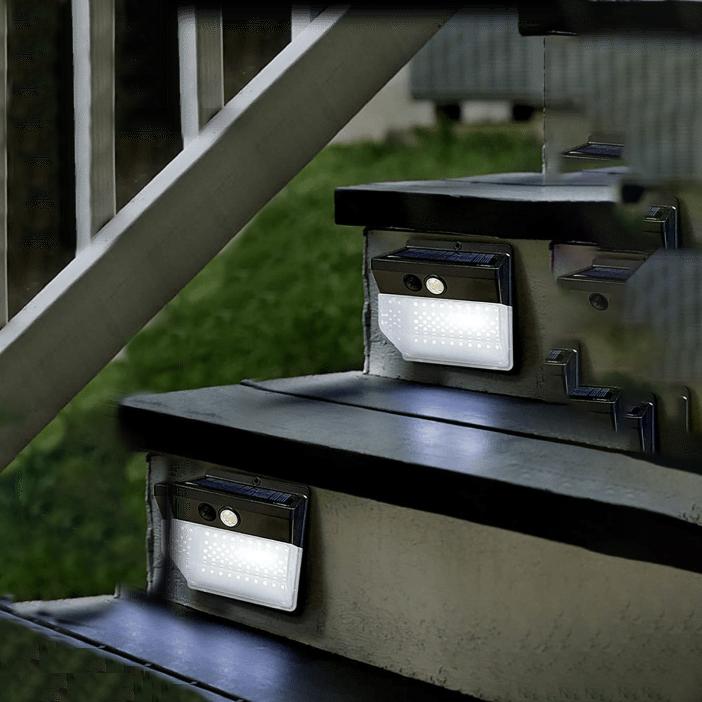 4-Pack: Hakol 136 LED Outdoor Waterproof Motion Sensor Garden Lights Garden & Patio - DailySale