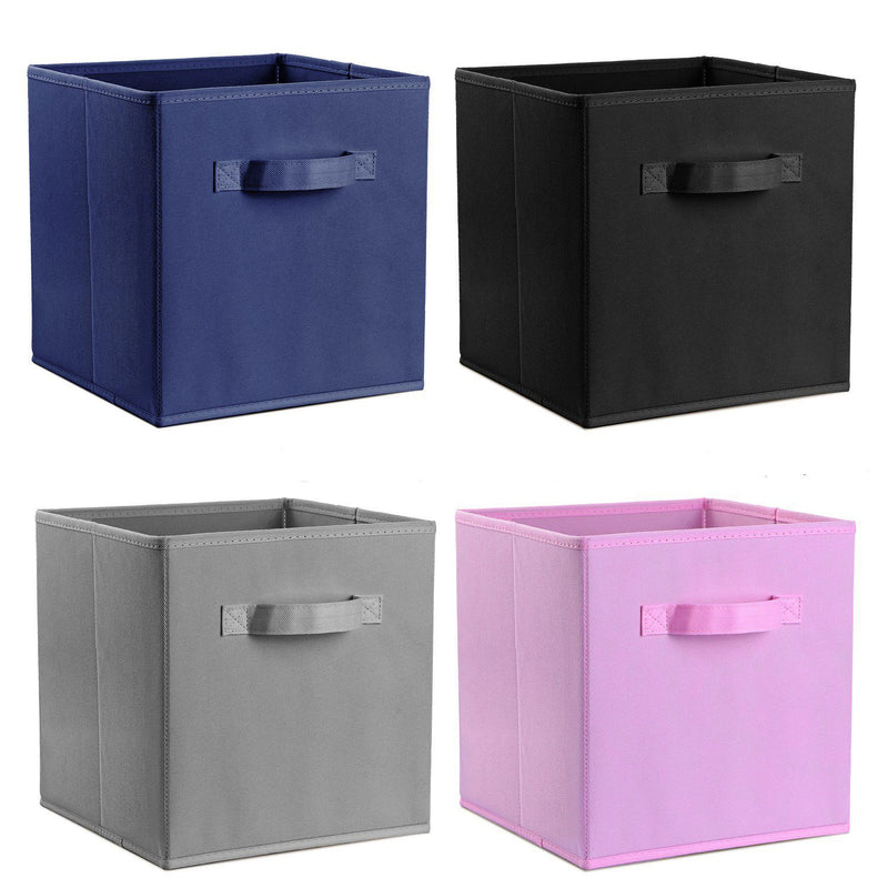 4-Pack: iMounTEK Foldable Storage Cube Bins Closet & Storage - DailySale