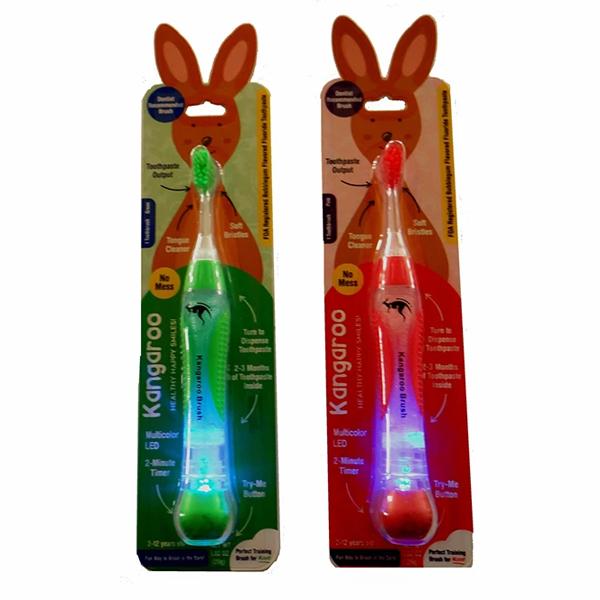 4-Pack: Kangaroo Kids Pre-Filled Toothbrush Beauty & Personal Care - DailySale