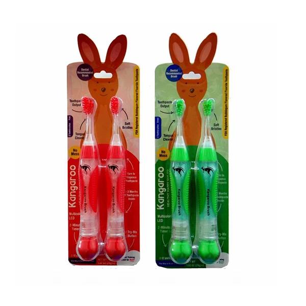 4-Pack: Kangaroo Kids Pre-Filled Toothbrush Beauty & Personal Care - DailySale