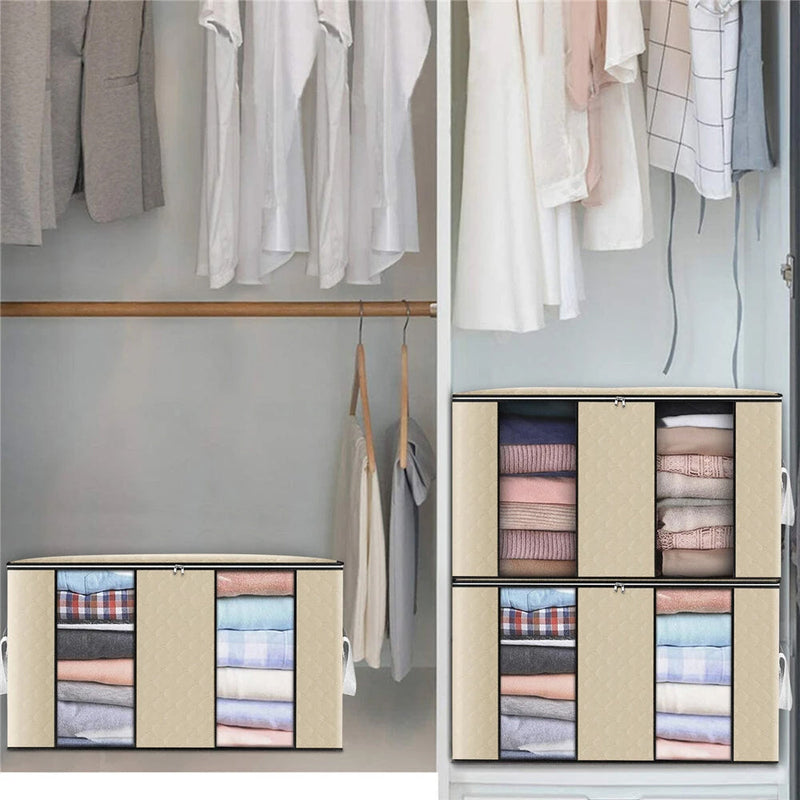 4-Pack: Large Capacity Clothes Organizer Closet & Storage - DailySale