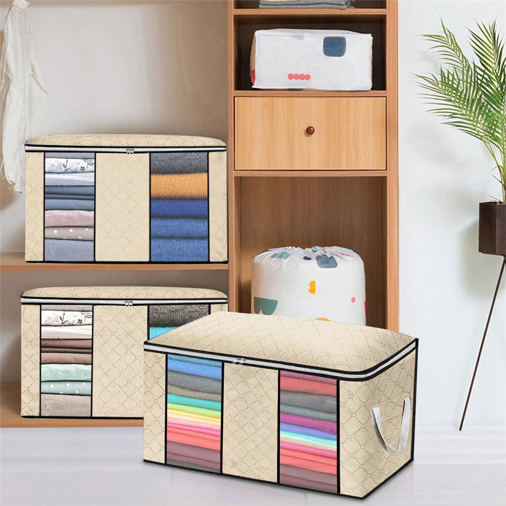 4-Pack: Large Capacity Clothes Organizer Closet & Storage - DailySale