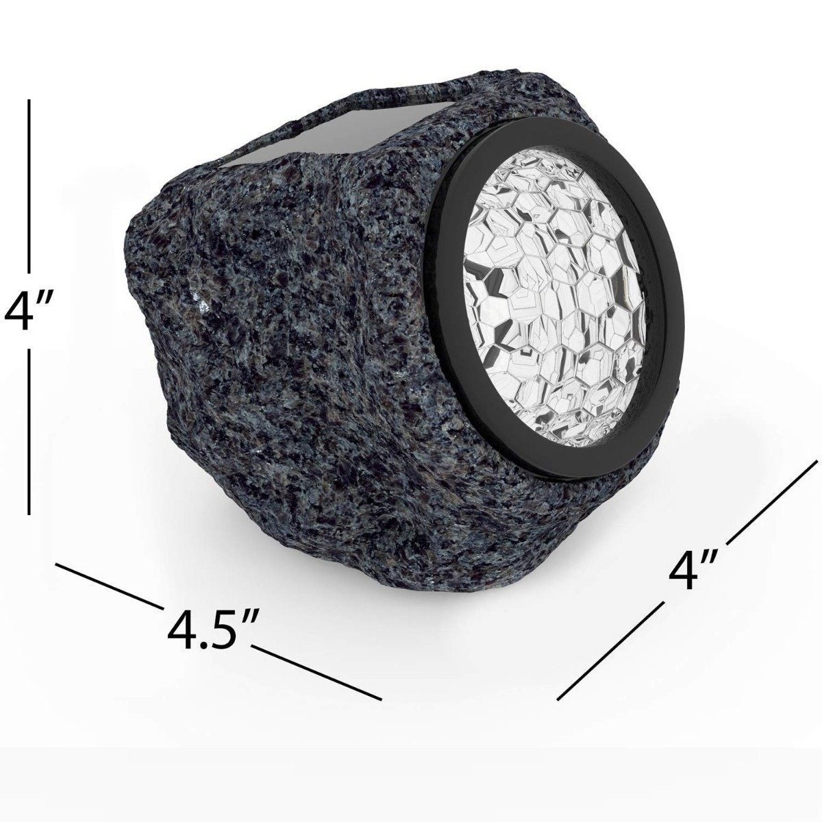 4-Pack: LED Solar Powered Rock Lights Outdoor Home Lighting - DailySale