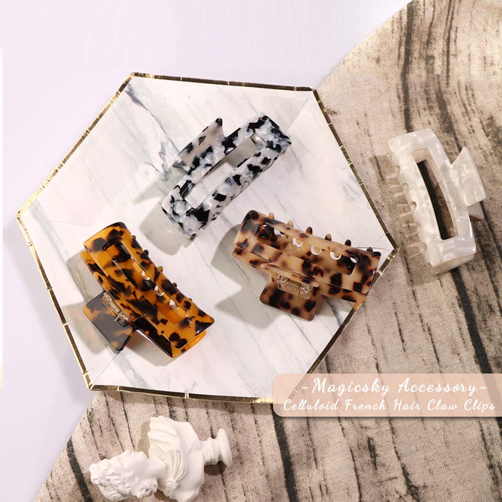 4-Pack: MagicSky Hair Claw Clips Beauty & Personal Care - DailySale