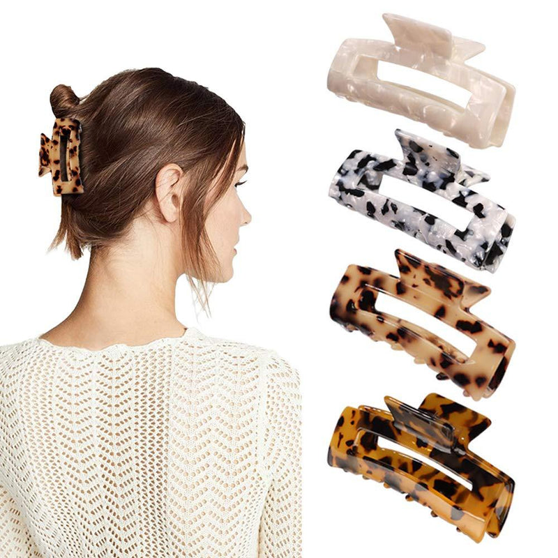 4-Pack: MagicSky Hair Claw Clips Beauty & Personal Care - DailySale