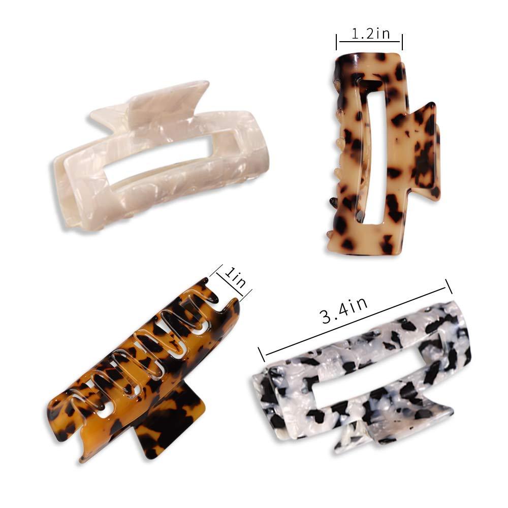 4-Pack: MagicSky Hair Claw Clips Beauty & Personal Care - DailySale