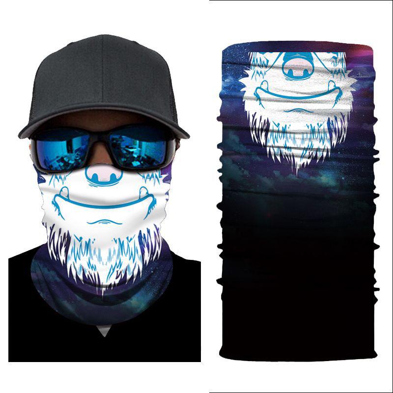 4-Pack: Motorcycle Face Mask and Dust Wind Protection Sports & Outdoors Bear - DailySale