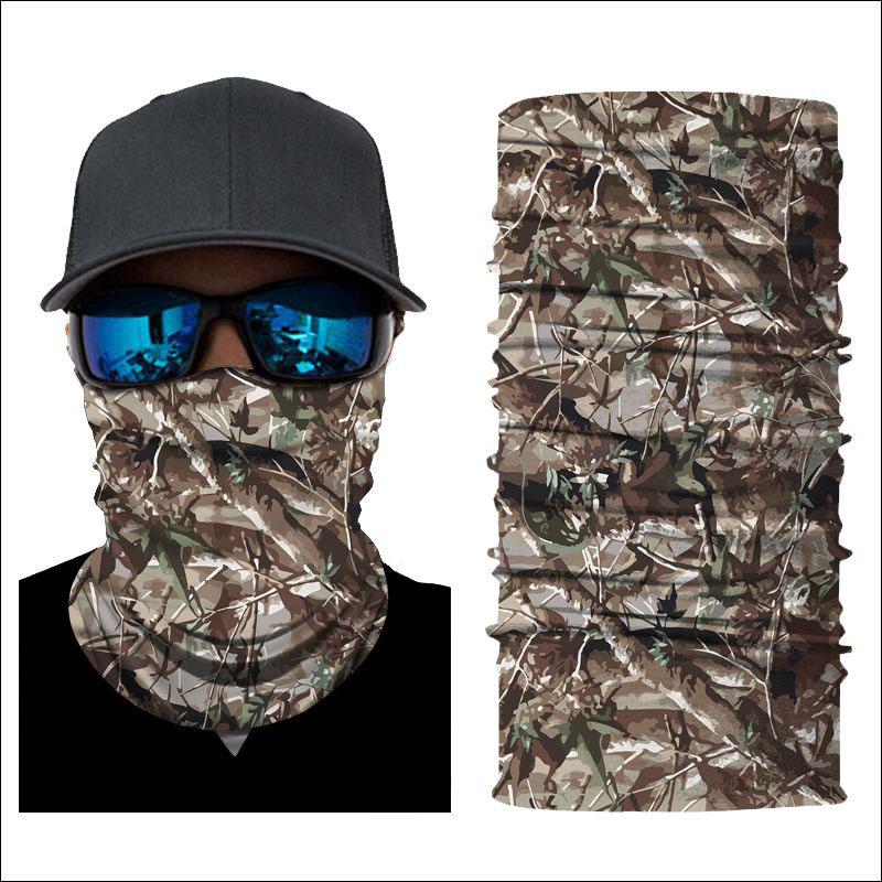 4-Pack: Motorcycle Face Mask and Dust Wind Protection Sports & Outdoors Camo - DailySale