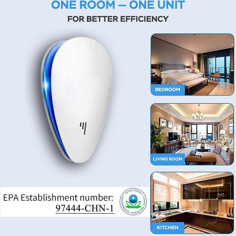 4-Pack: Pest Control Ultrasonic Repellent Everything Else - DailySale