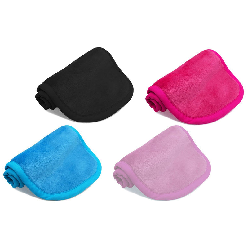 4-Pack: Reusable Facial Cleansing Towel And Makeup-Remover Cloth Beauty & Personal Care - DailySale