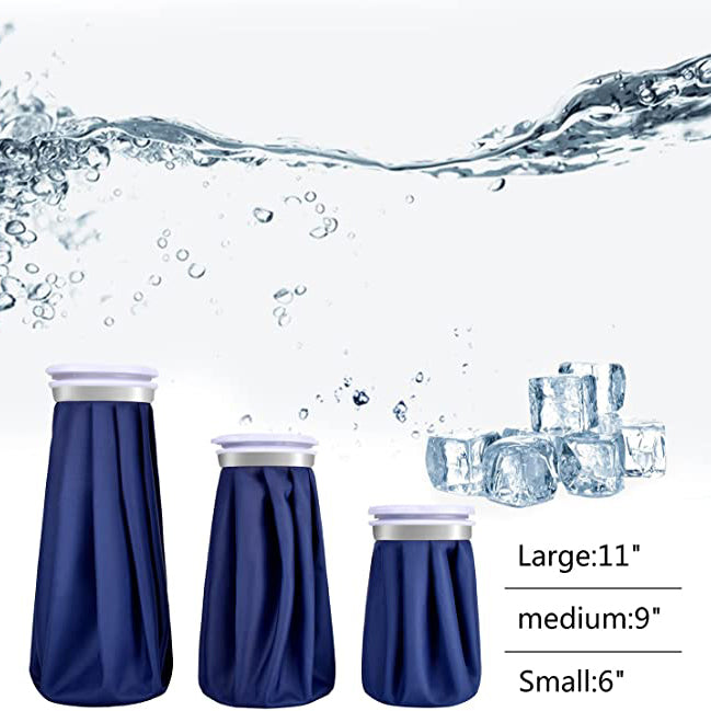 4-Pack: Reusable Ice Pack Hot Water Bag Wellness - DailySale