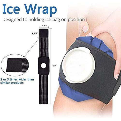 4-Pack: Reusable Ice Pack Hot Water Bag Wellness - DailySale