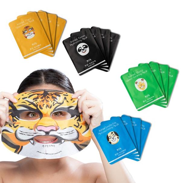 4-Pack: Secret Skin Animal Face Sheet Masks Beauty & Personal Care - DailySale