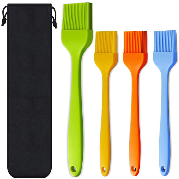 4-Pack: Silicone Basting Pastry Brush Kitchen Tools & Gadgets - DailySale