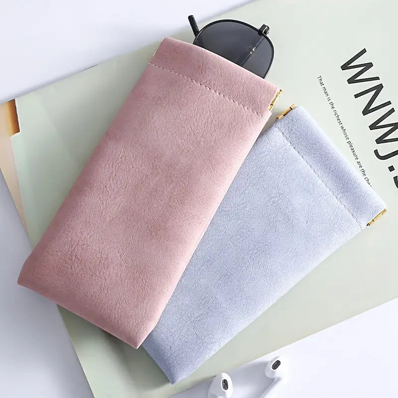 4-Pack: Soft PU Leather Reading Glasses Bag Everything Else - DailySale