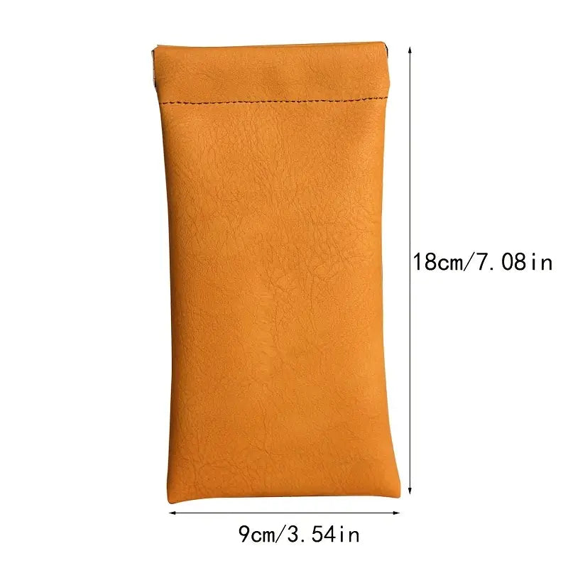 4-Pack: Soft PU Leather Reading Glasses Bag Everything Else - DailySale