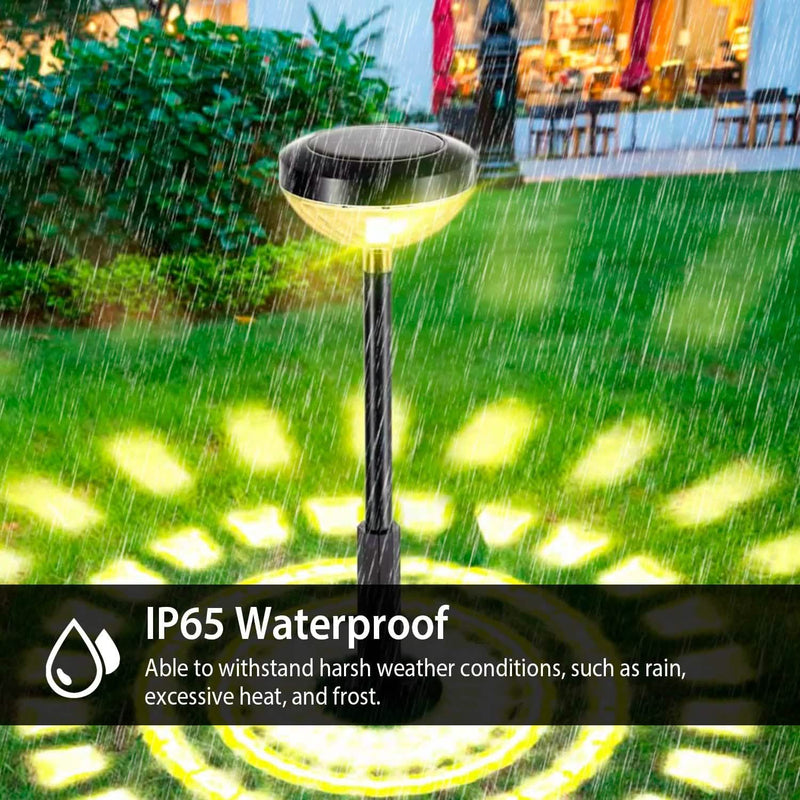 4-Pack: Solar Pathway Color Changing Garden Light Garden & Patio - DailySale