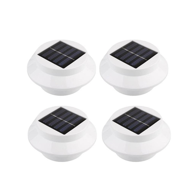 4-Pack: Solar-Powered LED Outdoor Lights