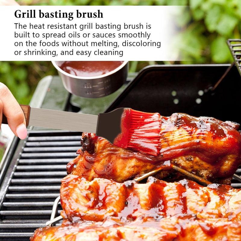 BBQ Grill Tool Set- Stainless Steel Barbecue Grilling Accessories