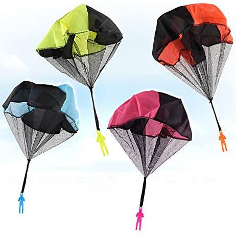 4-Pack: Tangle Free Throwing Toy Parachute Toys & Games - DailySale