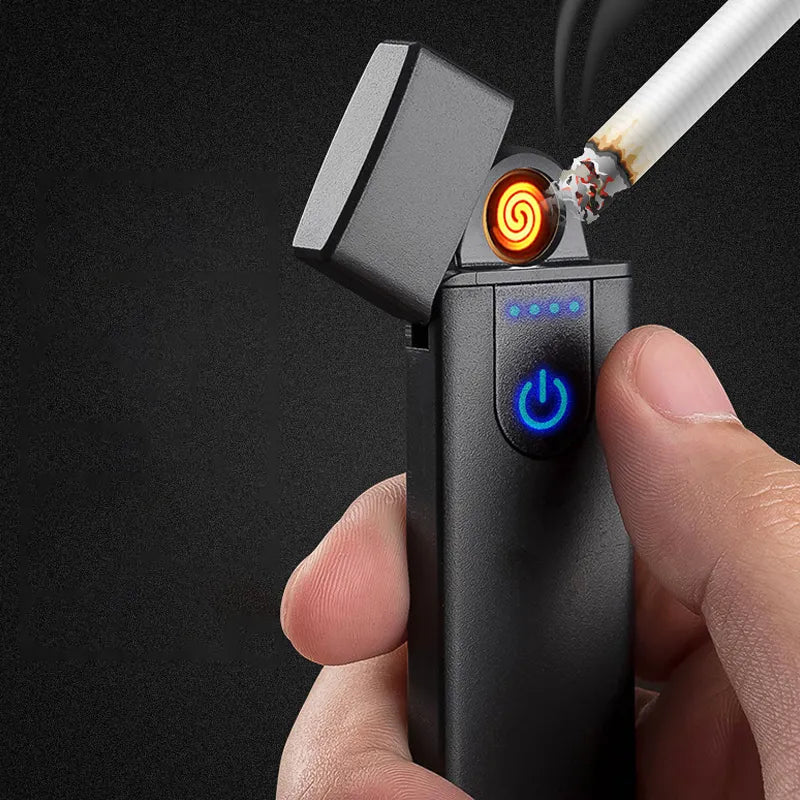 4-Pack: Touch Sensing USB Charging Lighter Sports & Outdoors - DailySale
