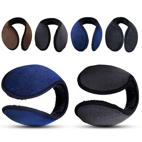 4-Pack: Unisex Ultra-Plush Fur Lined Windproof Plush Behind Head Earmuffs Sports & Outdoors Assorted - DailySale