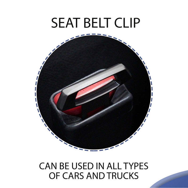 4-Pack: Universal Safety Car Clip Seat Safety Accessories for Most Vehicle, Seat Belts Kit for Cars Automotive - DailySale